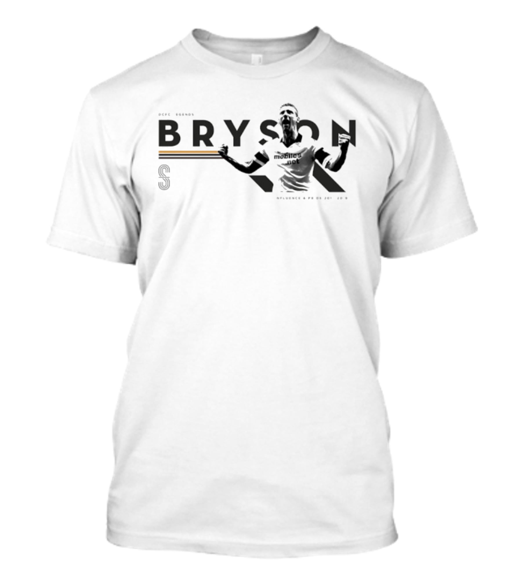 Craig Bryson Derby County DCFC Legends Football Program T-Shirt