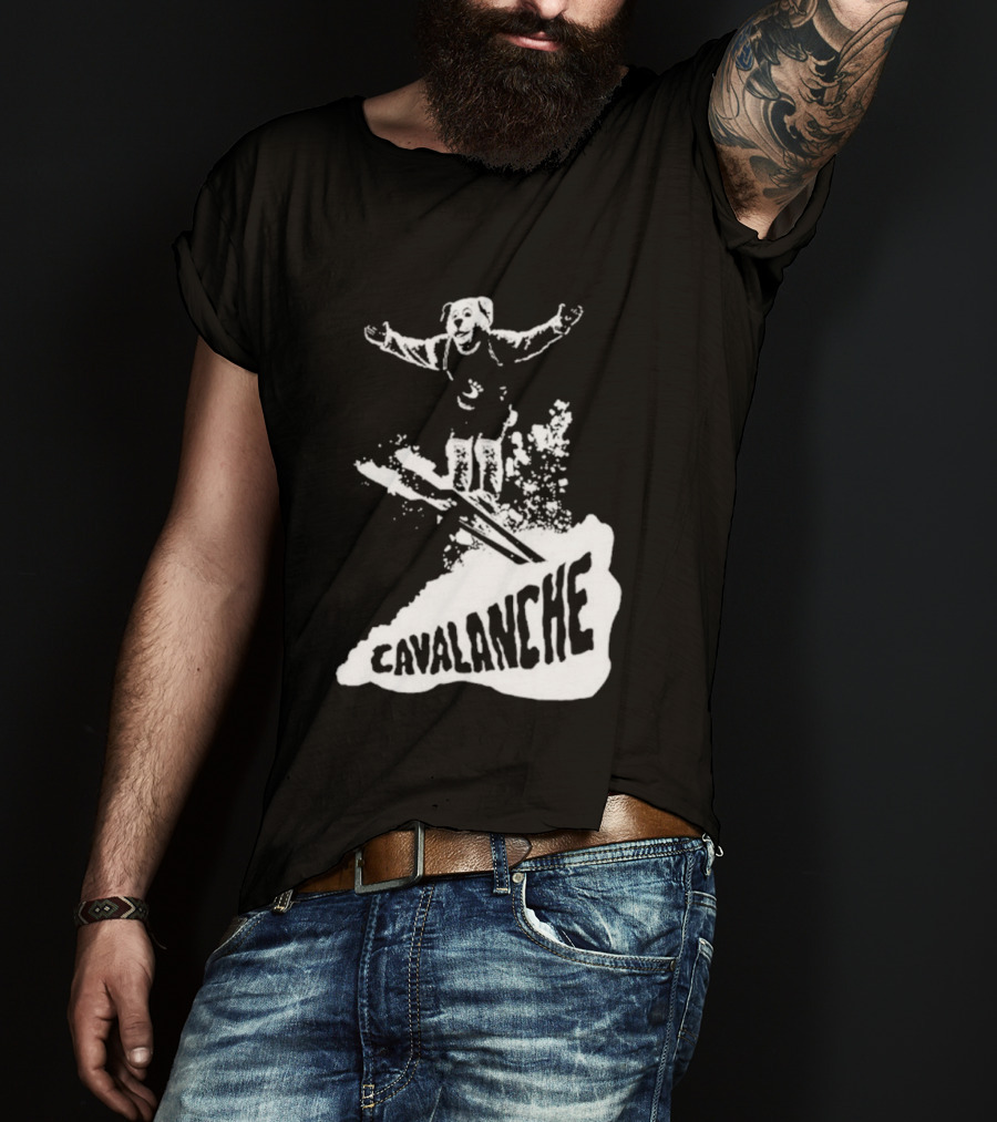 Cleveland Cavaliers Cavalanche Moondog Ski Mascot Adventure T-Shirt