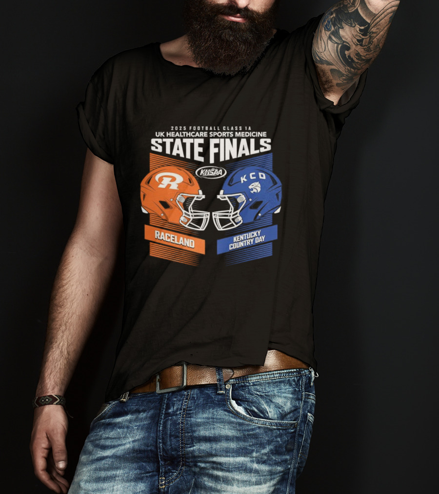 Raceland Vs Kentucky Country Day 2025 KHSAA State Finals Football Championship T-Shirt