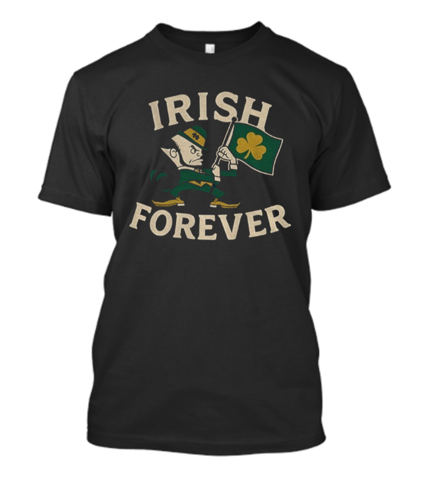 Irish Forever Leprechaun Notre Dame Fighting Irish Football 2025 T-Shirt