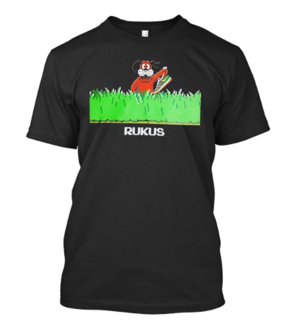 Rukus Iconic Dog Hunter Sneaker Chase T-Shirt