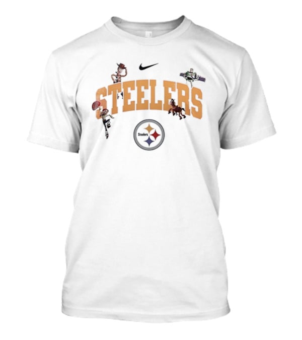 Pittsburgh Steelers Toy Story Characters Collaboration T-Shirt
