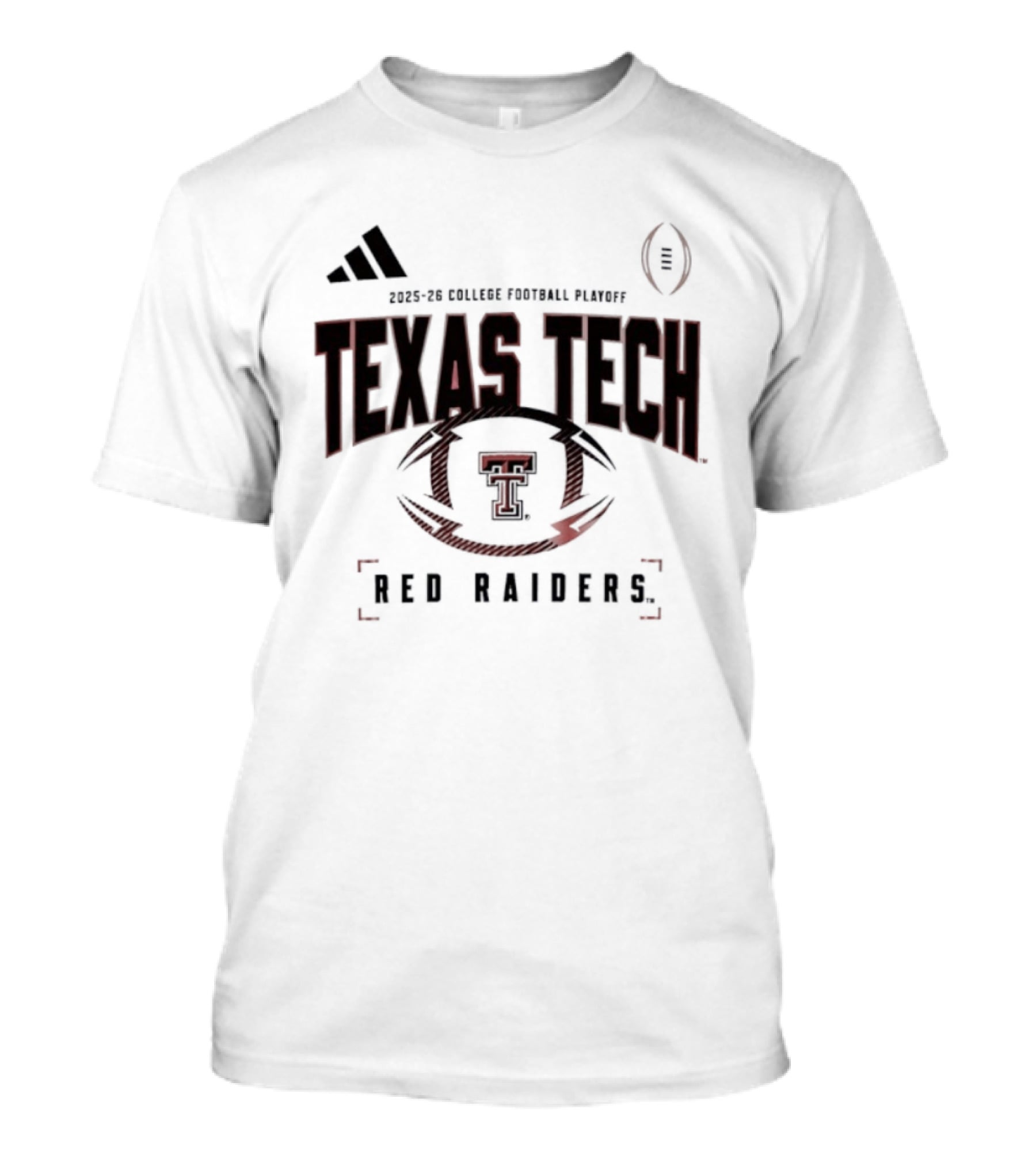 Texas Tech Red Raiders 2025 2026 College Football Playoff T-Shirt