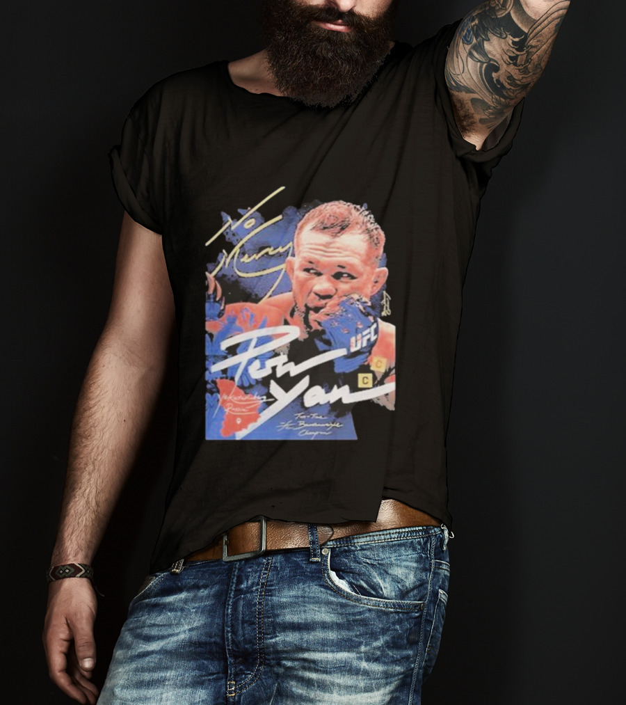 Petr Yan No Mercy UFC Bantamweight Champion T-Shirt