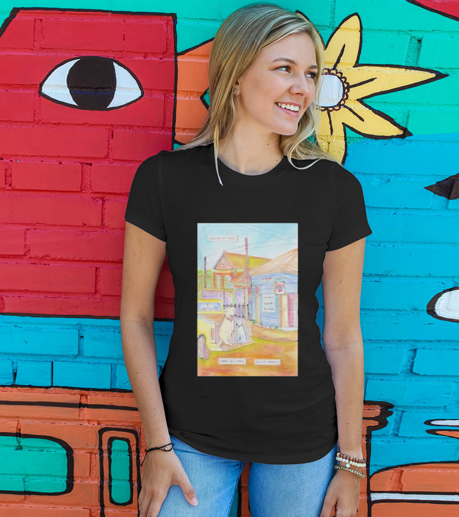 Hans Williams January 9 2026 Saturn Bar Live Music Dogs Sunliner Olivia Serres Event T-Shirt