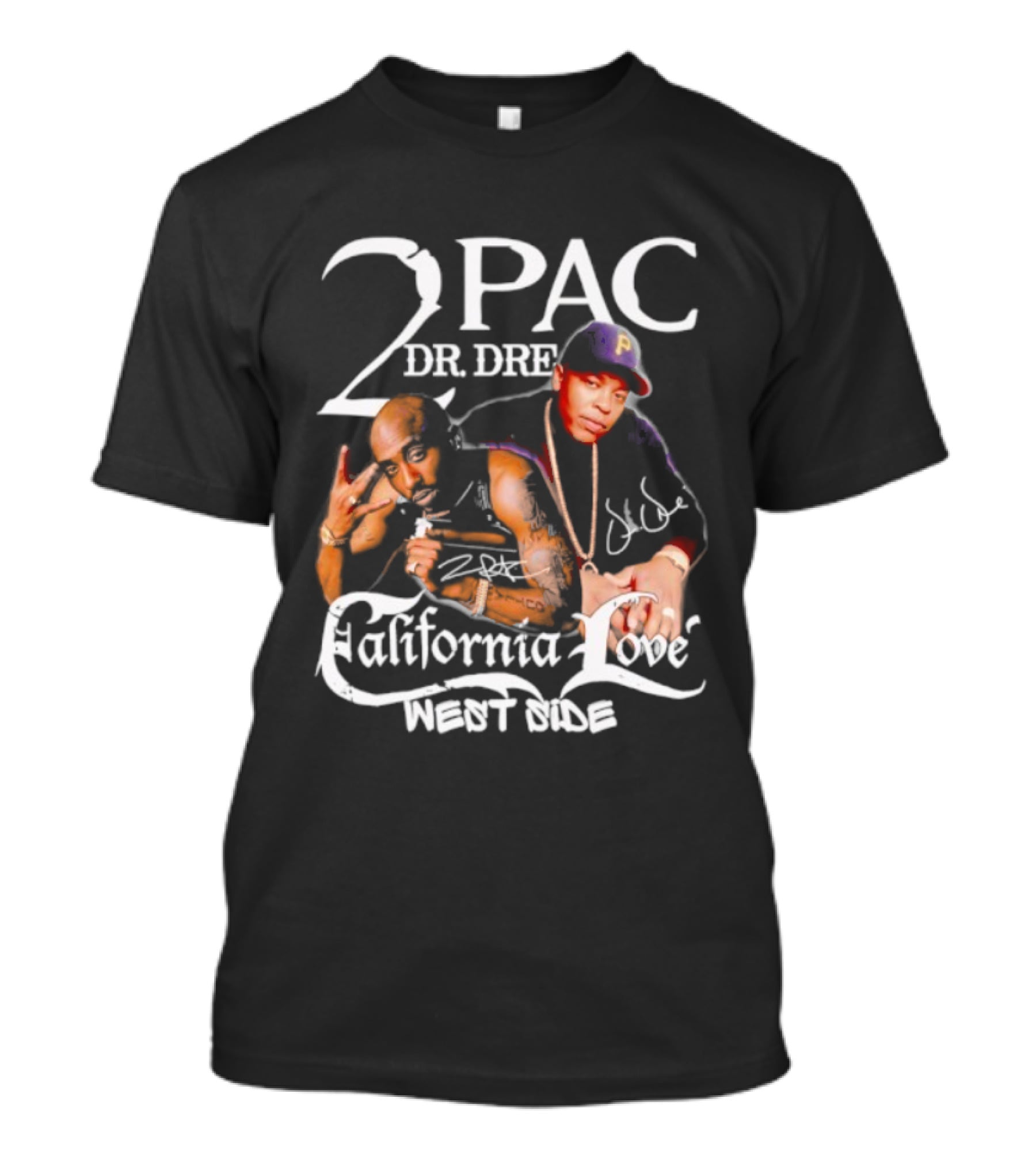 2PAC Dr. Dre California Love West Side Signature T-Shirt