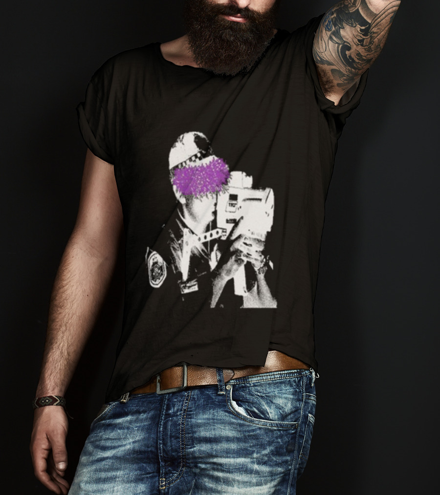 Body Prison Cop That No Place Is Safe Burst Of Color Eyewear T-Shirt