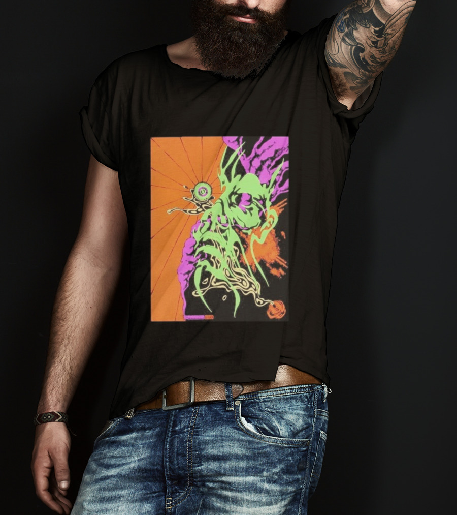 Viagra Boys Imploding Consciousness Psychedelic Creature Vortex T-Shirt