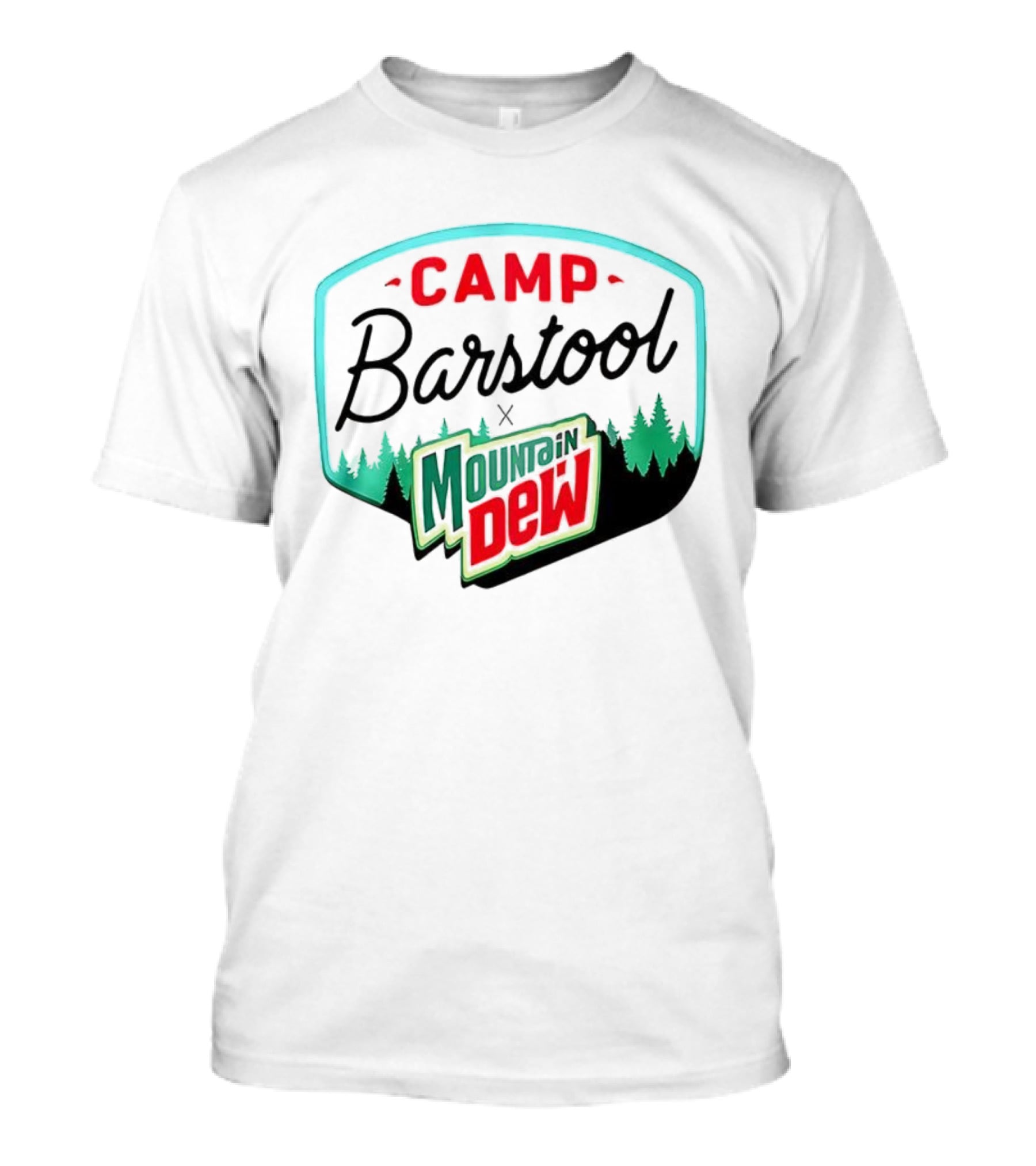 Camp Barstool Mountain Dew T-Shirt