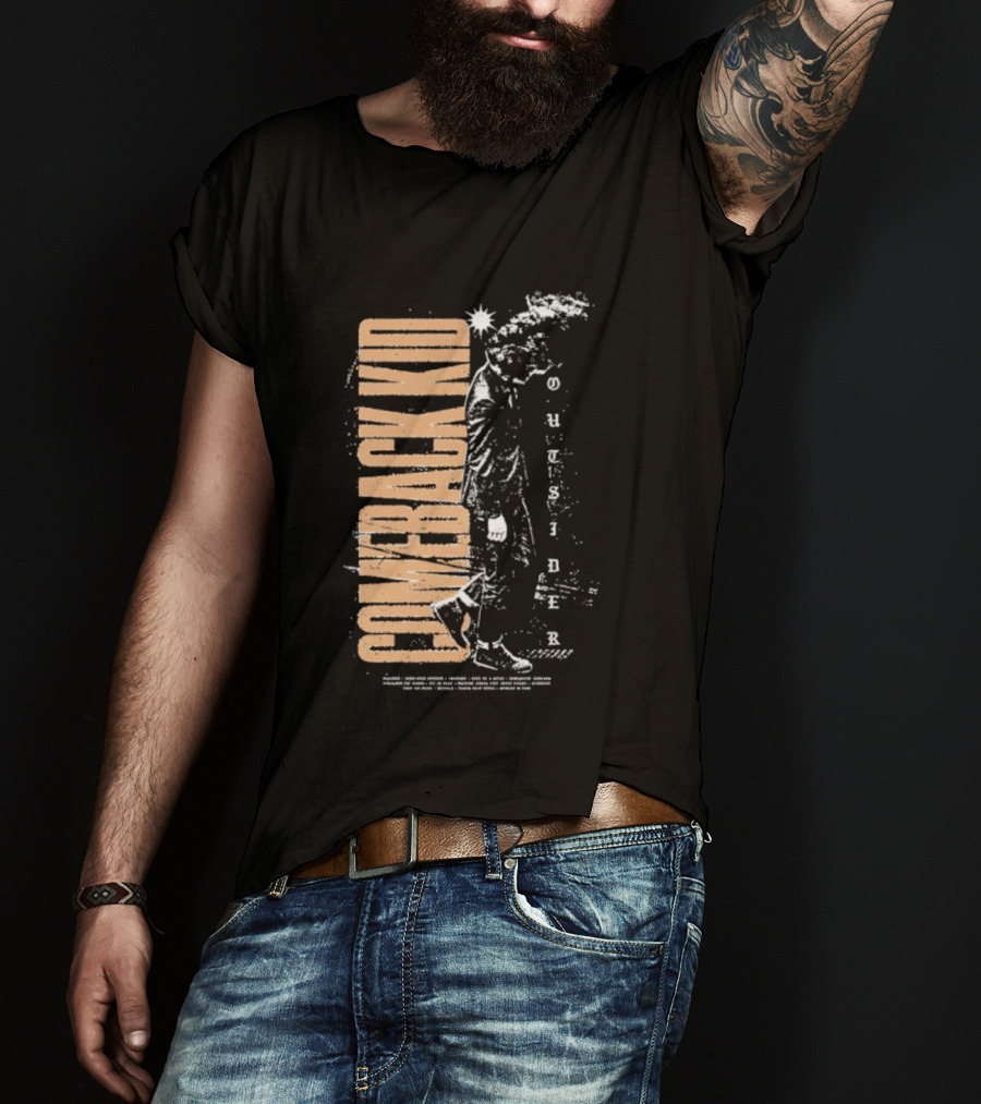 25 Years Of Comeback Kid Outsider Redux Celebration T-Shirt