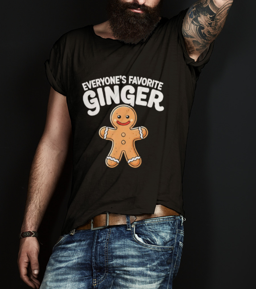 Everyone’s Favorite Ginger Gingerbread Man T-Shirt
