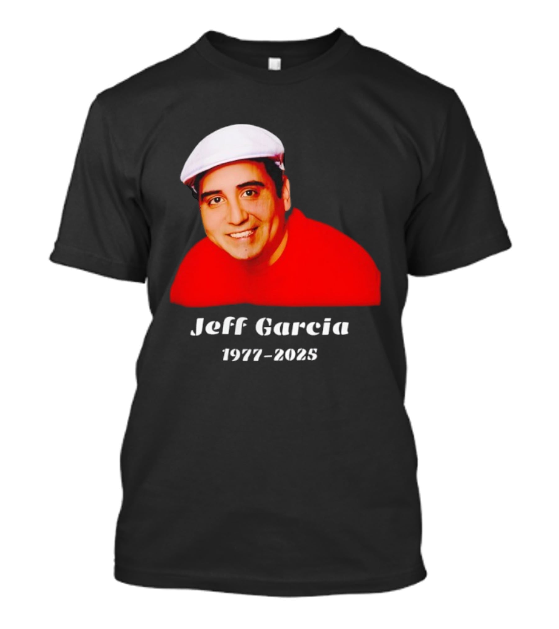 Jeff Garcia 1977-2028 Memorial Tribute Voice Actor T-Shirt