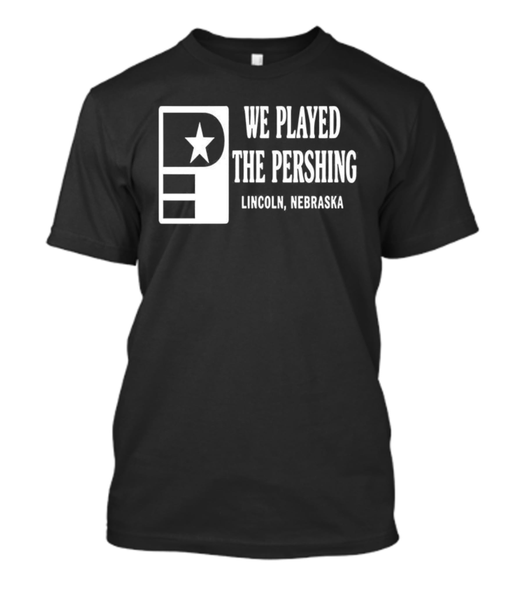 We Played The Pershing Lincoln Nebraska Star Icon T-Shirt