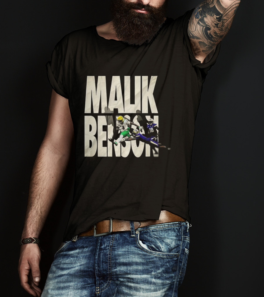 Malik Benson Ducks Triumph Over Huskies 26-14 T-Shirt