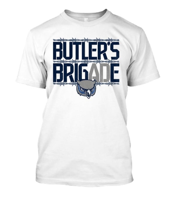 Butler's Brigade Olathe West Youth Football Owl Icon T-Shirt