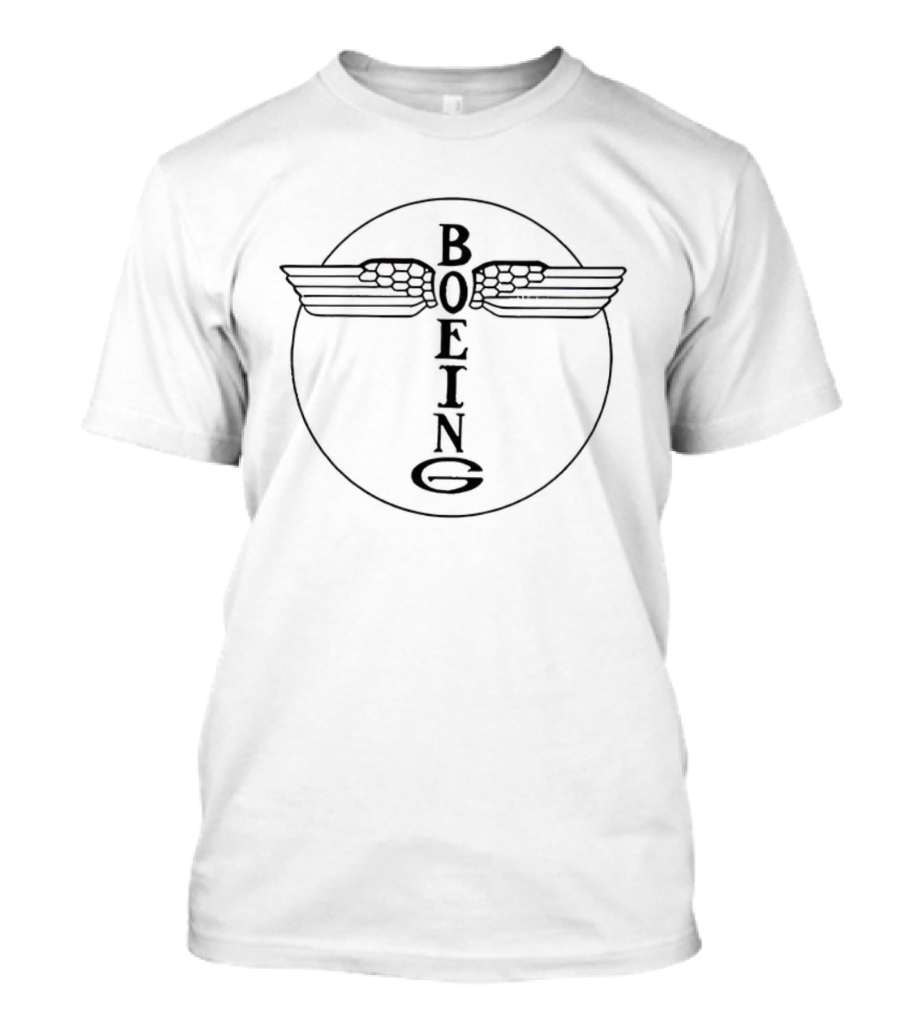 Boeing Vintage Emblem Wings Icon Classic 1917 Style T-Shirt