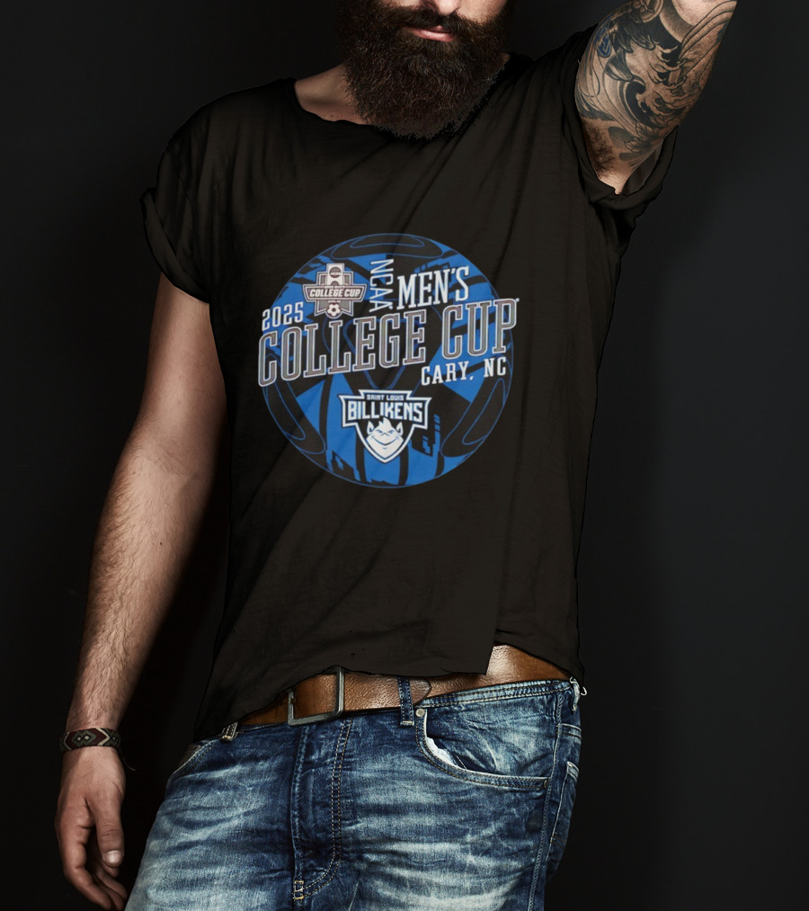 2025 NCAA Men’s College Cup Saint Louis Billikens Cary NC T-Shirt