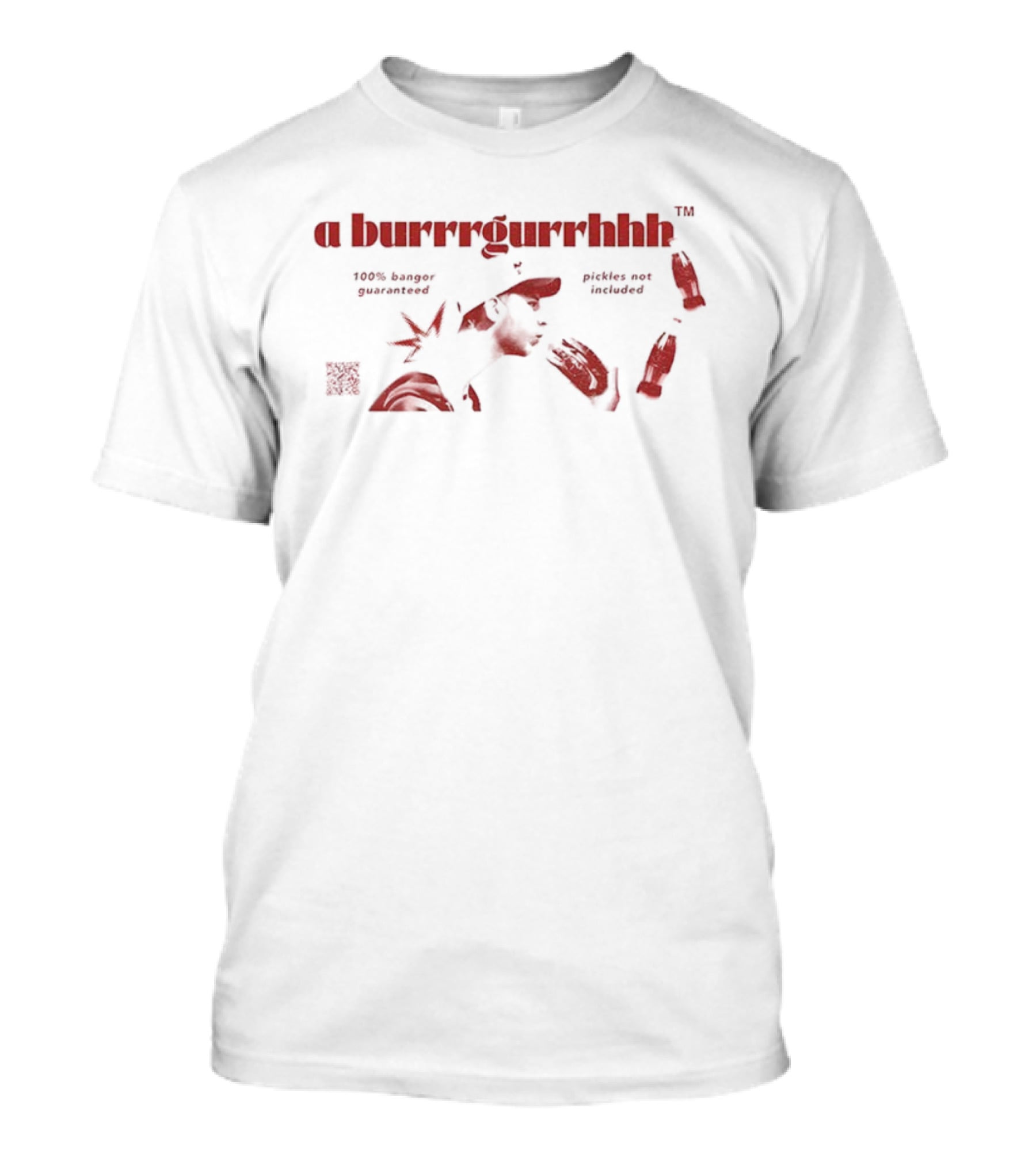 Calfreezy Burrrgurhh Wings Fries Bacon Sausage T-Shirt
