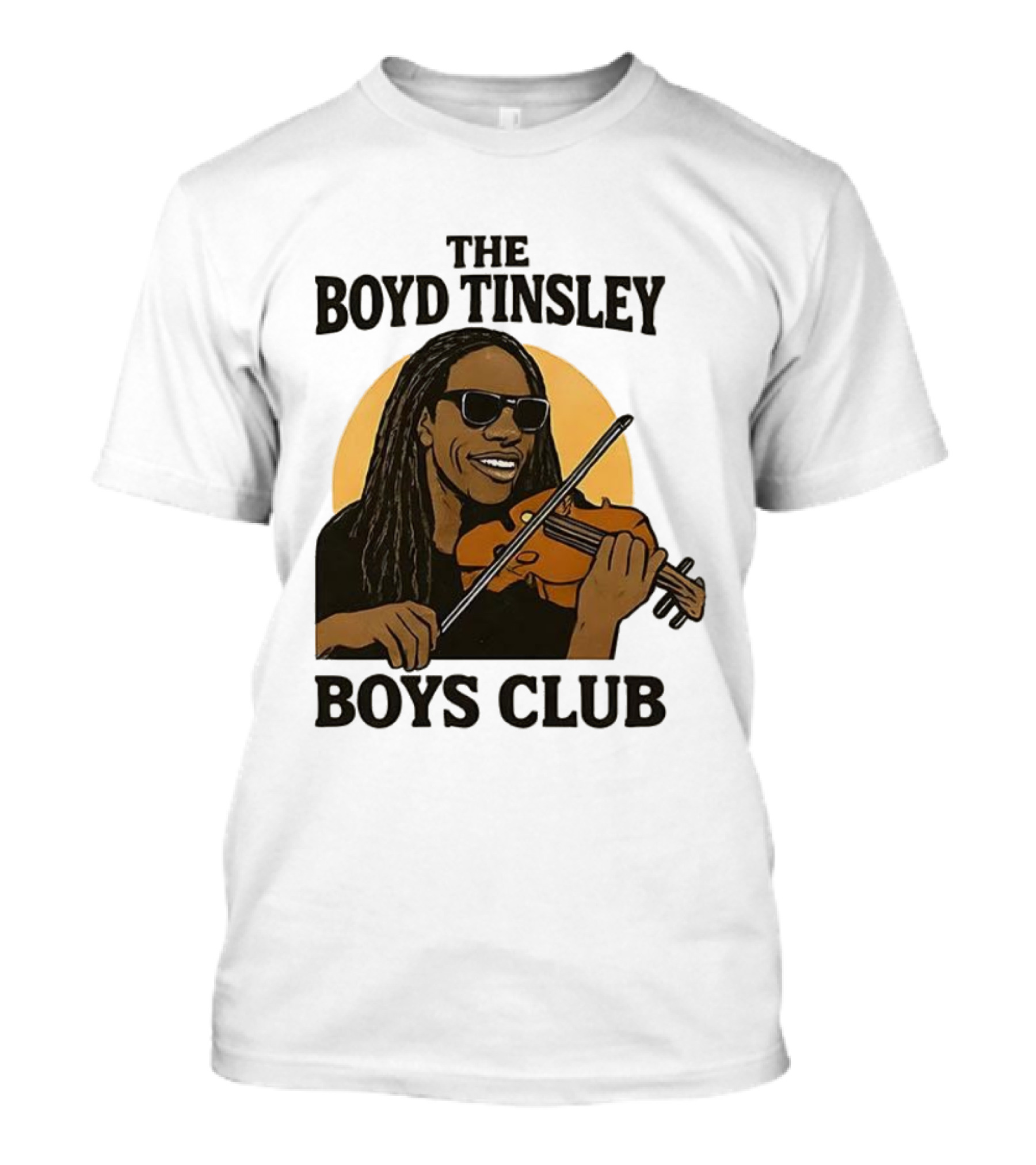 The Boyd Tinsley Boys Club Violinist Icon With Sunglasses T-Shirt