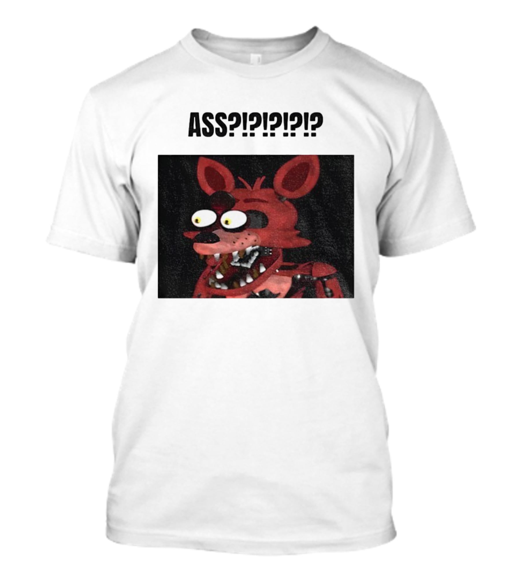 FNAF Foxy Character Surprise Reaction Five Nights At Freddy's T-Shirt