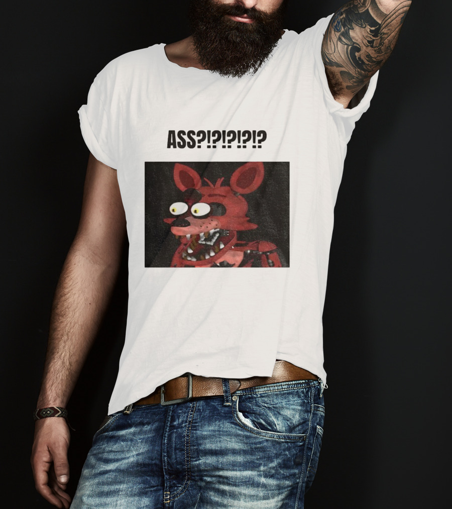 FNAF Foxy Character Surprise Reaction Five Nights At Freddy's T-Shirt