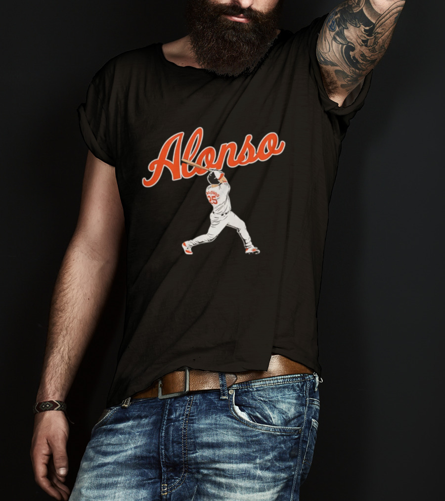 Alonso Baseball Swing Pete 25 T-Shirt