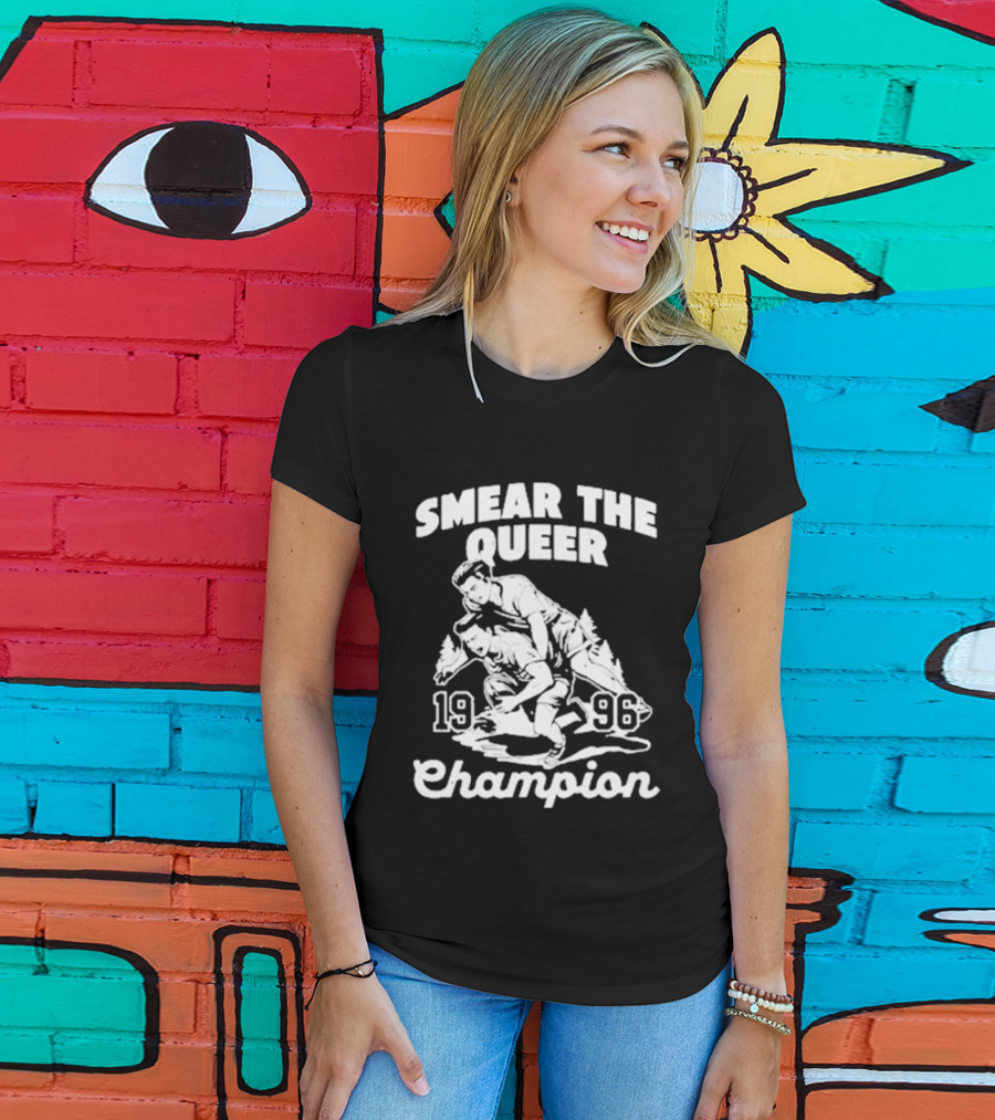 Drinkin’ Bros Smear The Queer Champion 1996 T-Shirt
