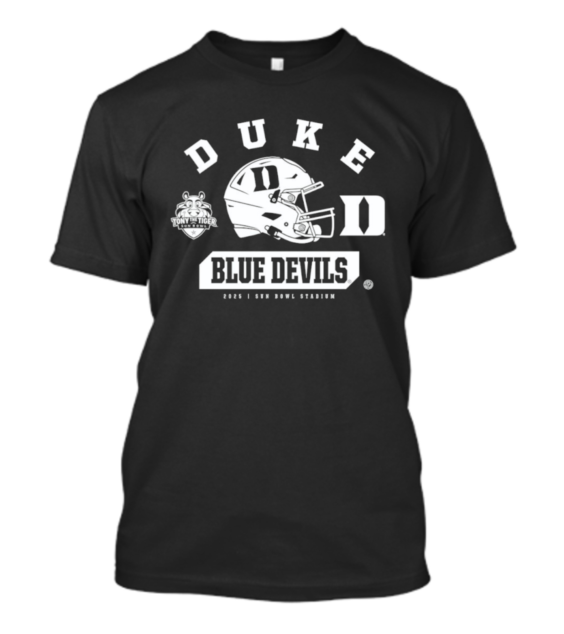Duke Blue Devils Football Sun Bowl Stadium 2025 T-Shirt