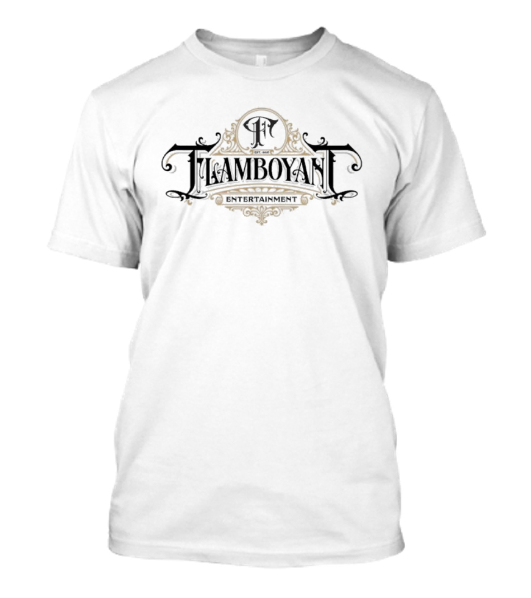 Big L Danger Flamboyant Entertainment Est 1998 Classic FF Monogram Style T-Shirt