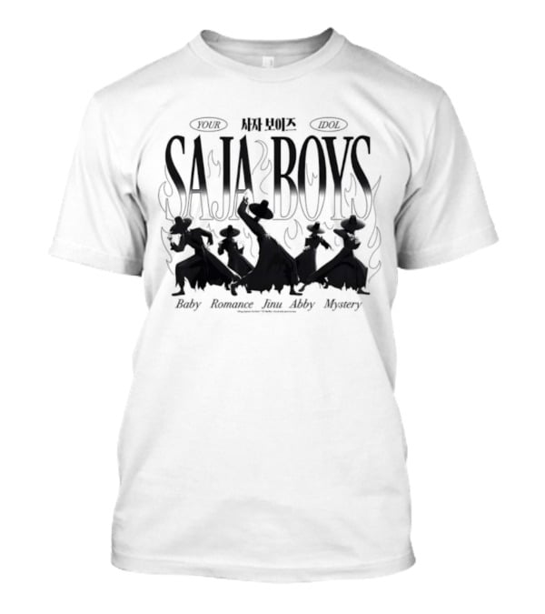 Your Idol Saja Boys Baby Romance Jinu Abby Mystery T-Shirt