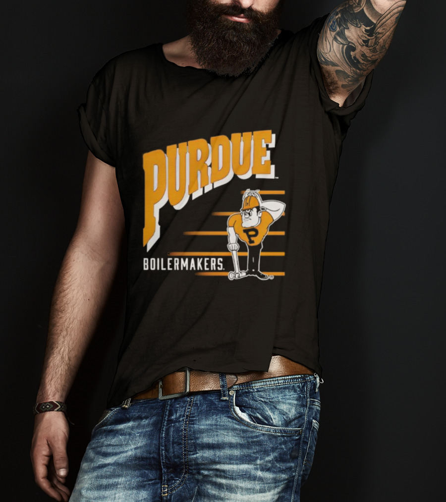 Purdue Boilermakers Pete 90s Retro Classic Style T-Shirt