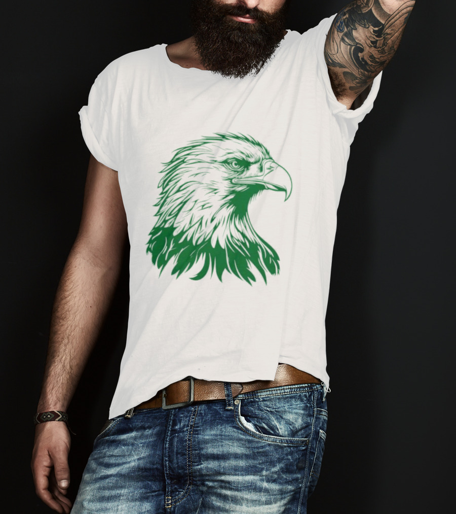 Philadelphia Eagles Vintage Green War Eagle T-Shirt