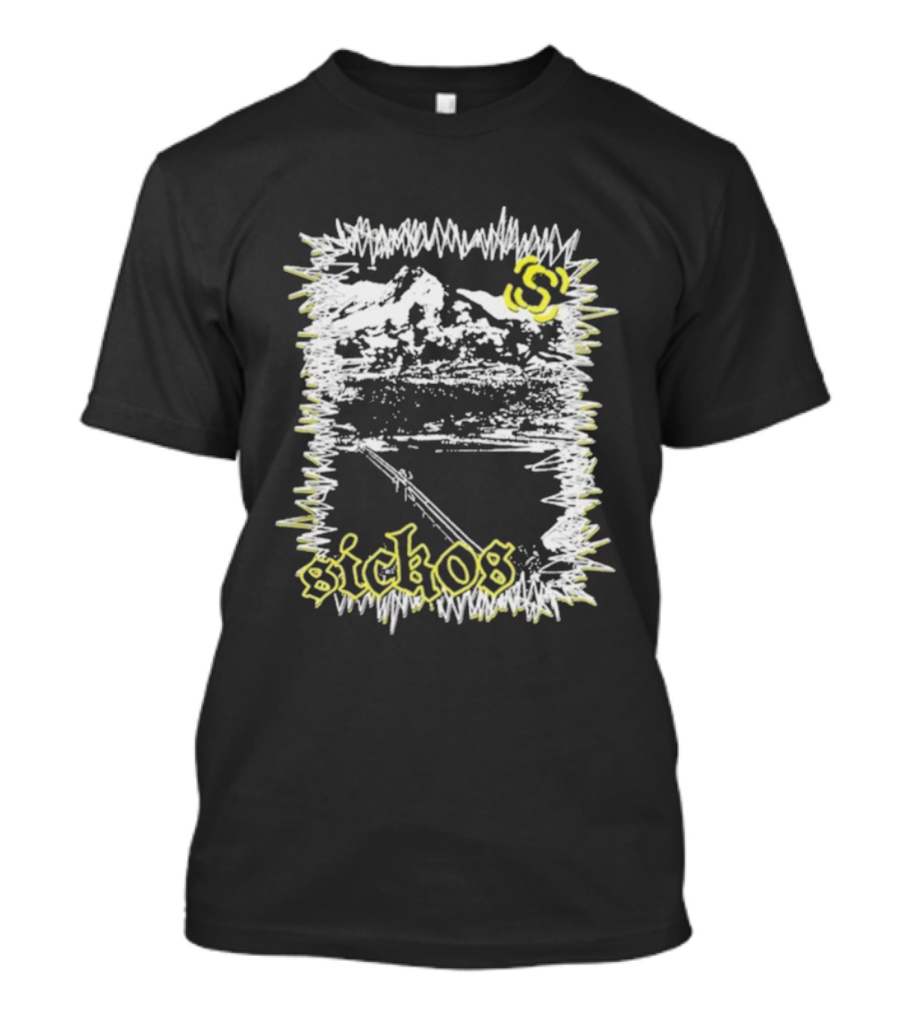 Sickos Mt. Hood Snowy Mountain Adventure S3 T-Shirt