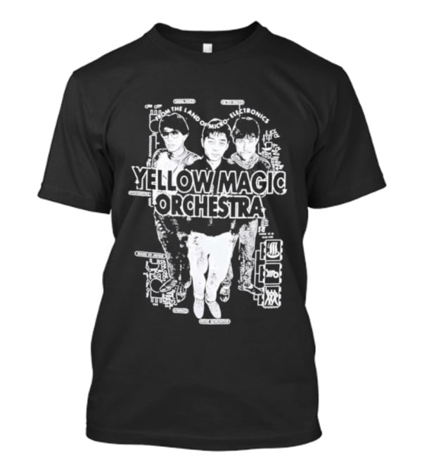 Yellow Magic Orchestra Japanese Electronic Music Band Trio T-Shirt