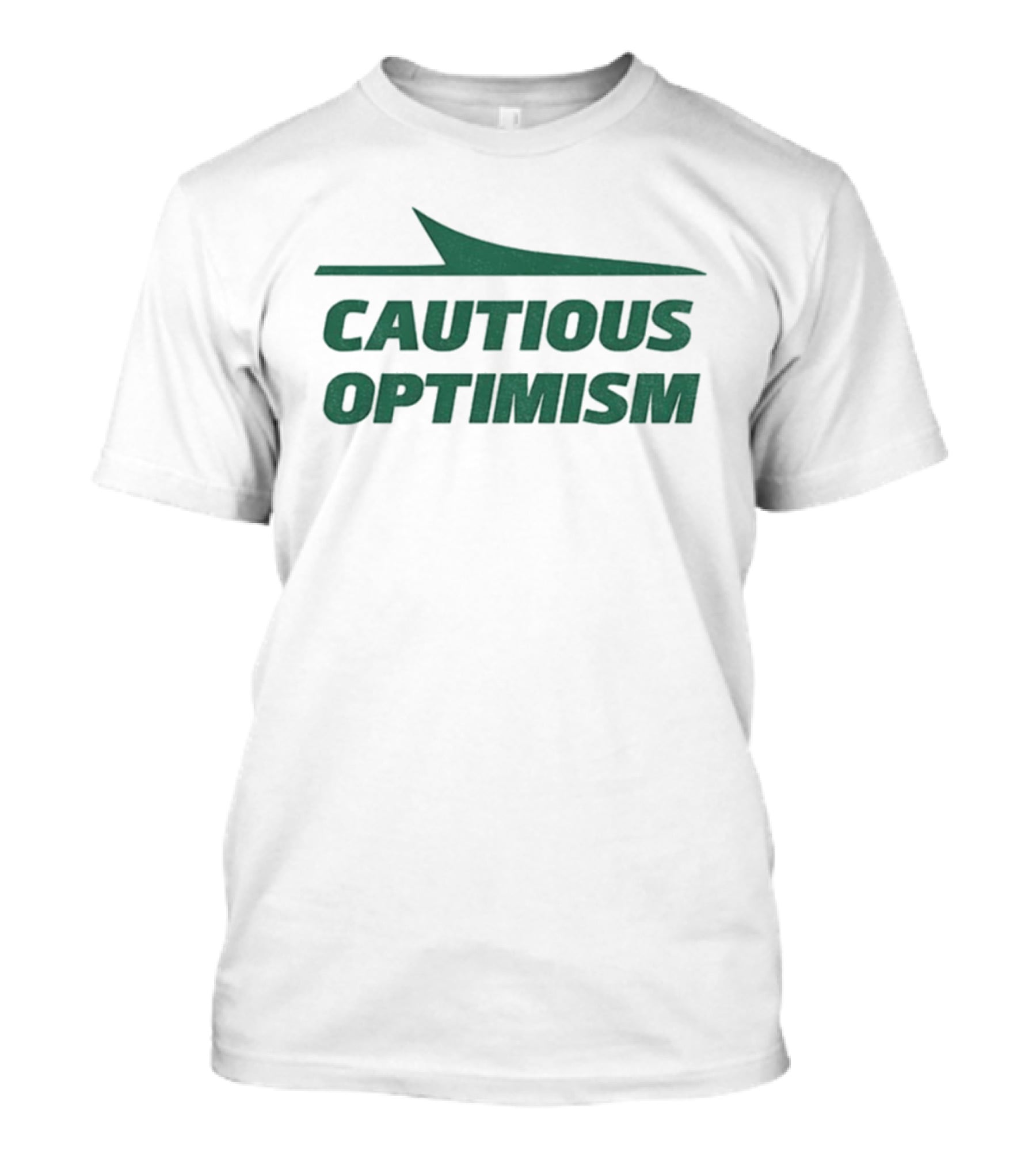 Cautious Optimism New York Jets NFL Football Jets Plane Wing T-Shirt
