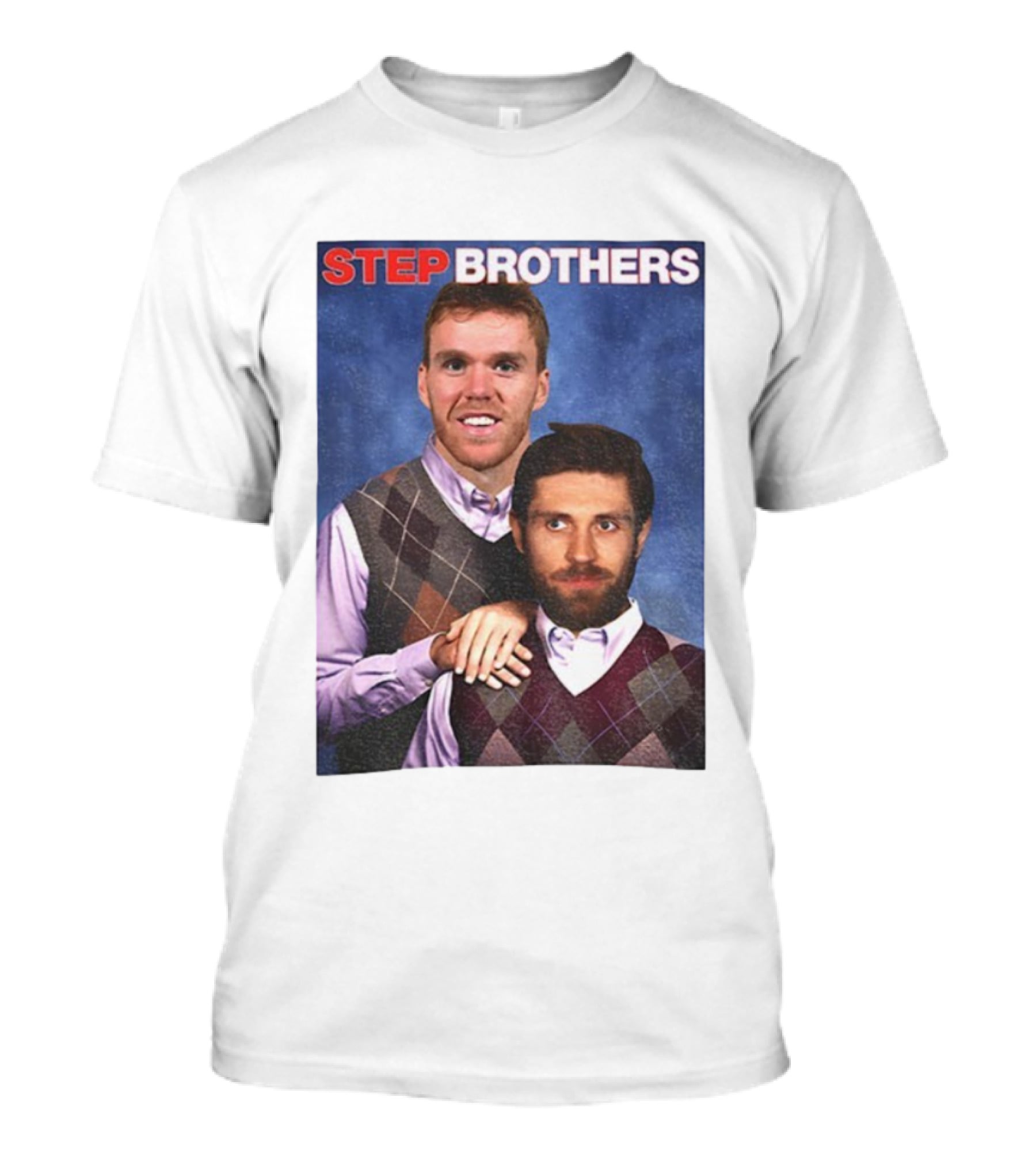 Connor McDavid Leon Draisaitl Step Brothers Funny Meme T-Shirt