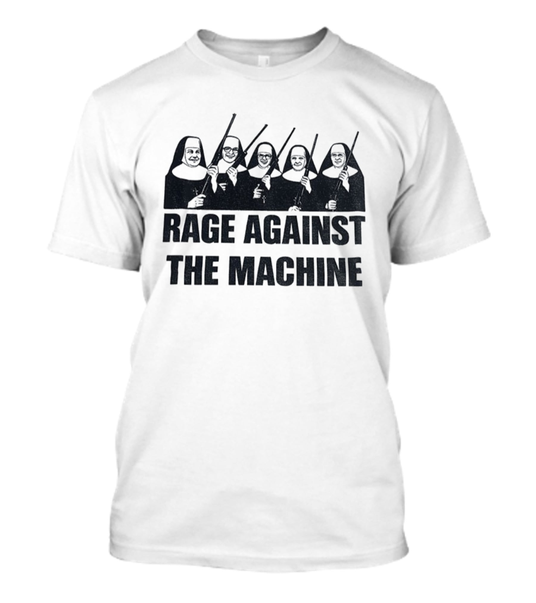 Nuns With Sticks Rage Against The Machine T-Shirt