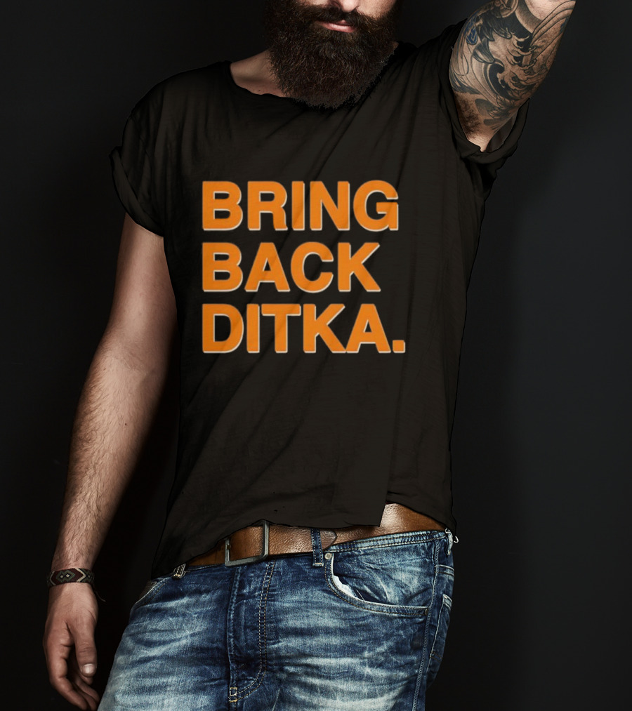 Bring Back Ditka Chicago Bears Retro Sports Fan T-Shirt