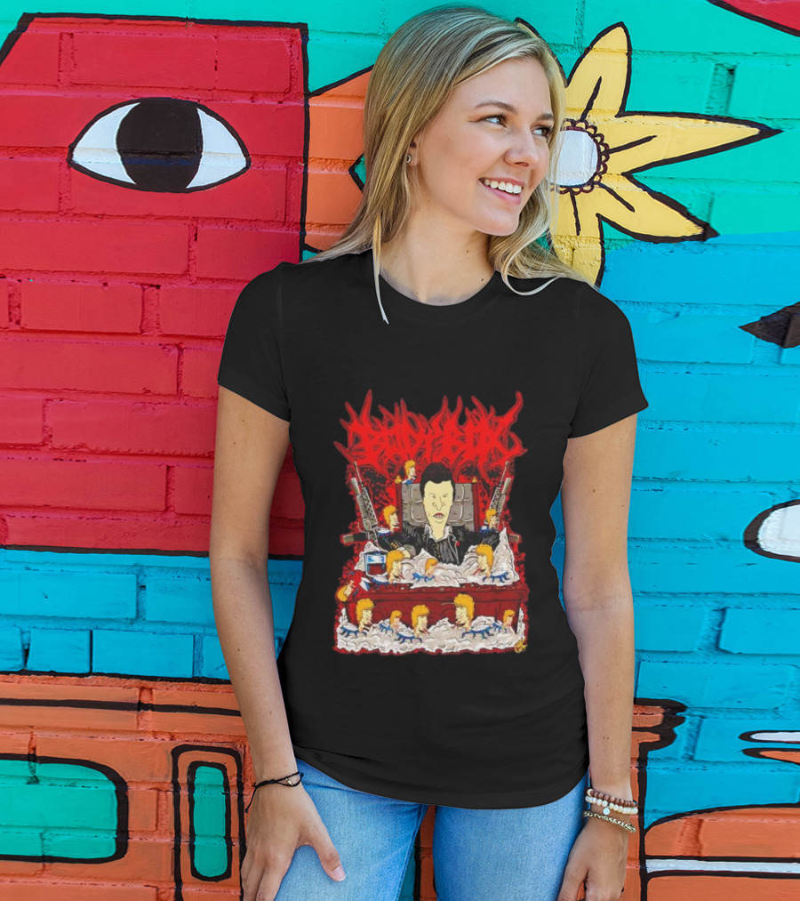 Beavis And Butthead Scoreface Scarface Mashup T-Shirt