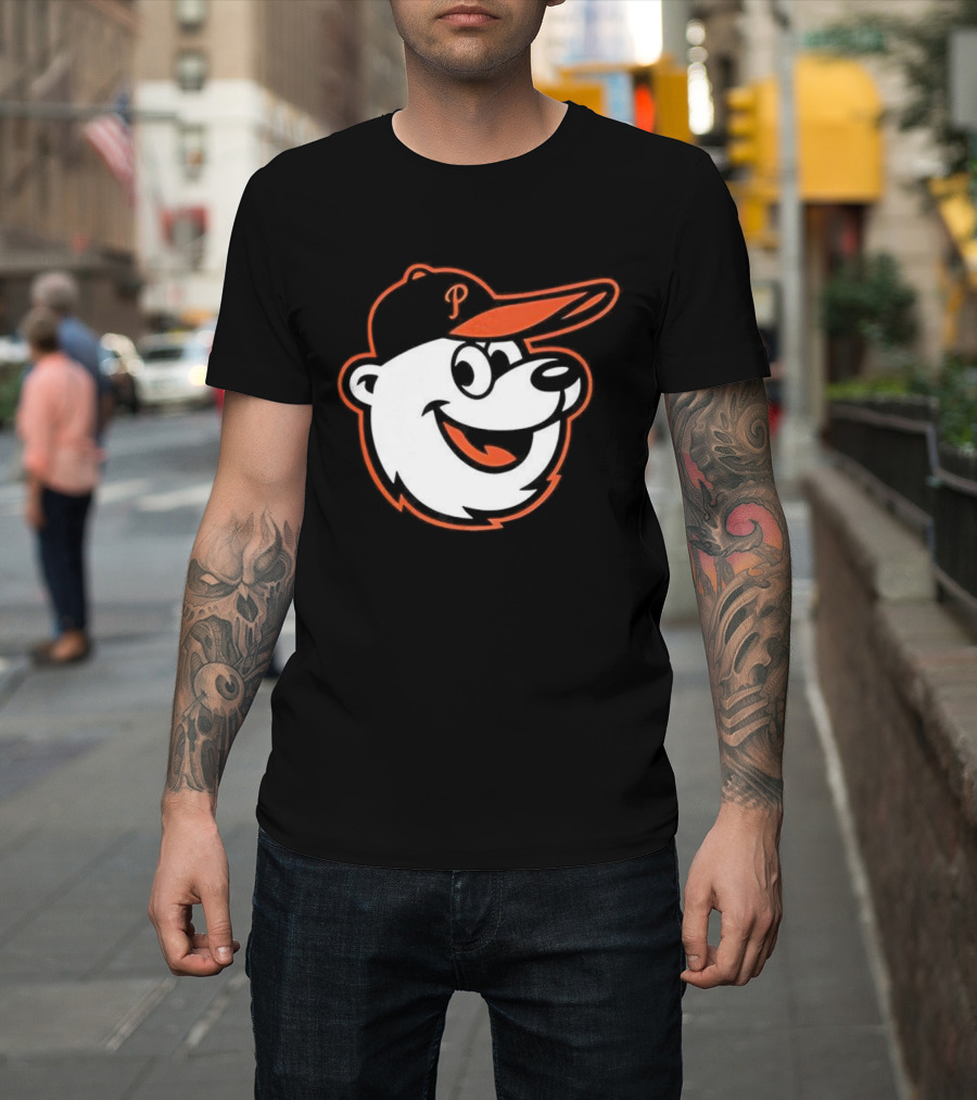 Baltimore Orioles Polar Bear Cap Iconic Sports Fan Favorite T-Shirt