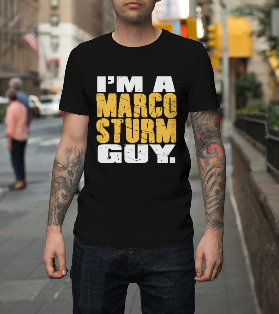 I’m A Marco Sturm Guy Boston Bruins Fan Hockey T-Shirt