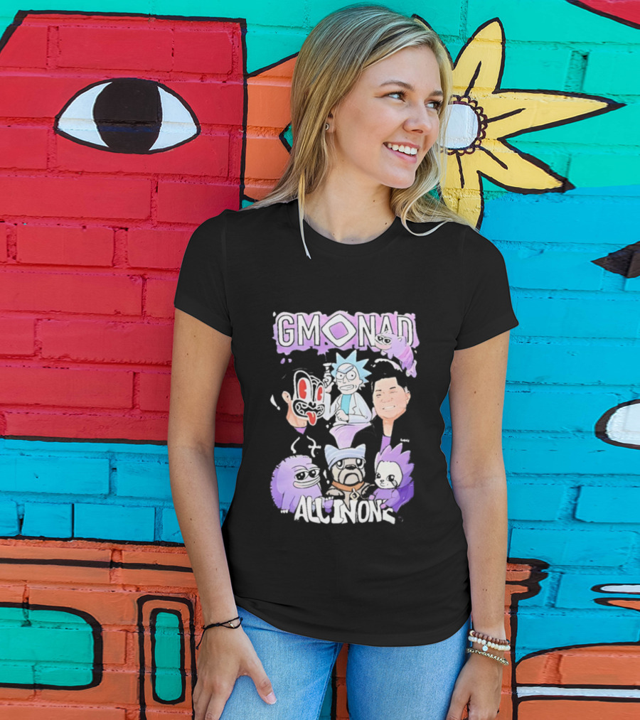 Gmonad Rick Sanchez All In Ons Fun Mashup T-Shirt