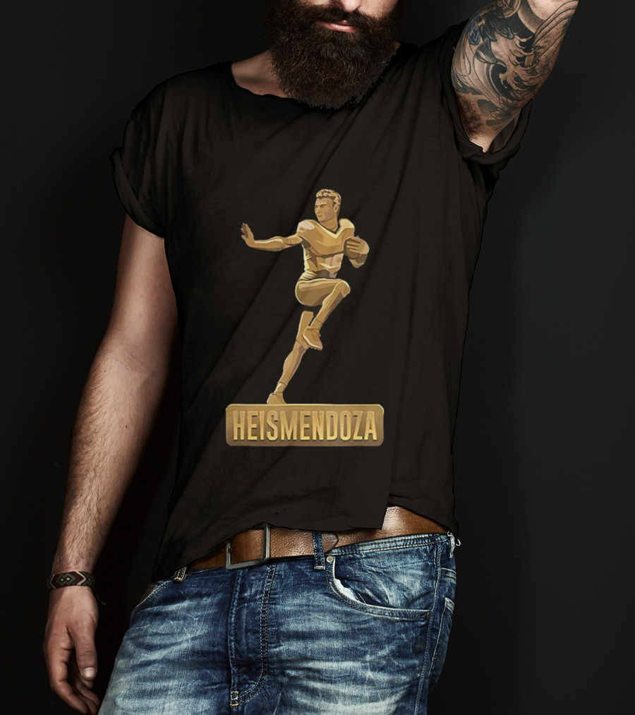 Fernando Mendoza Heismendoza Indiana Hoosiers Heisman Trophy 2025 NCAA Football T-Shirt