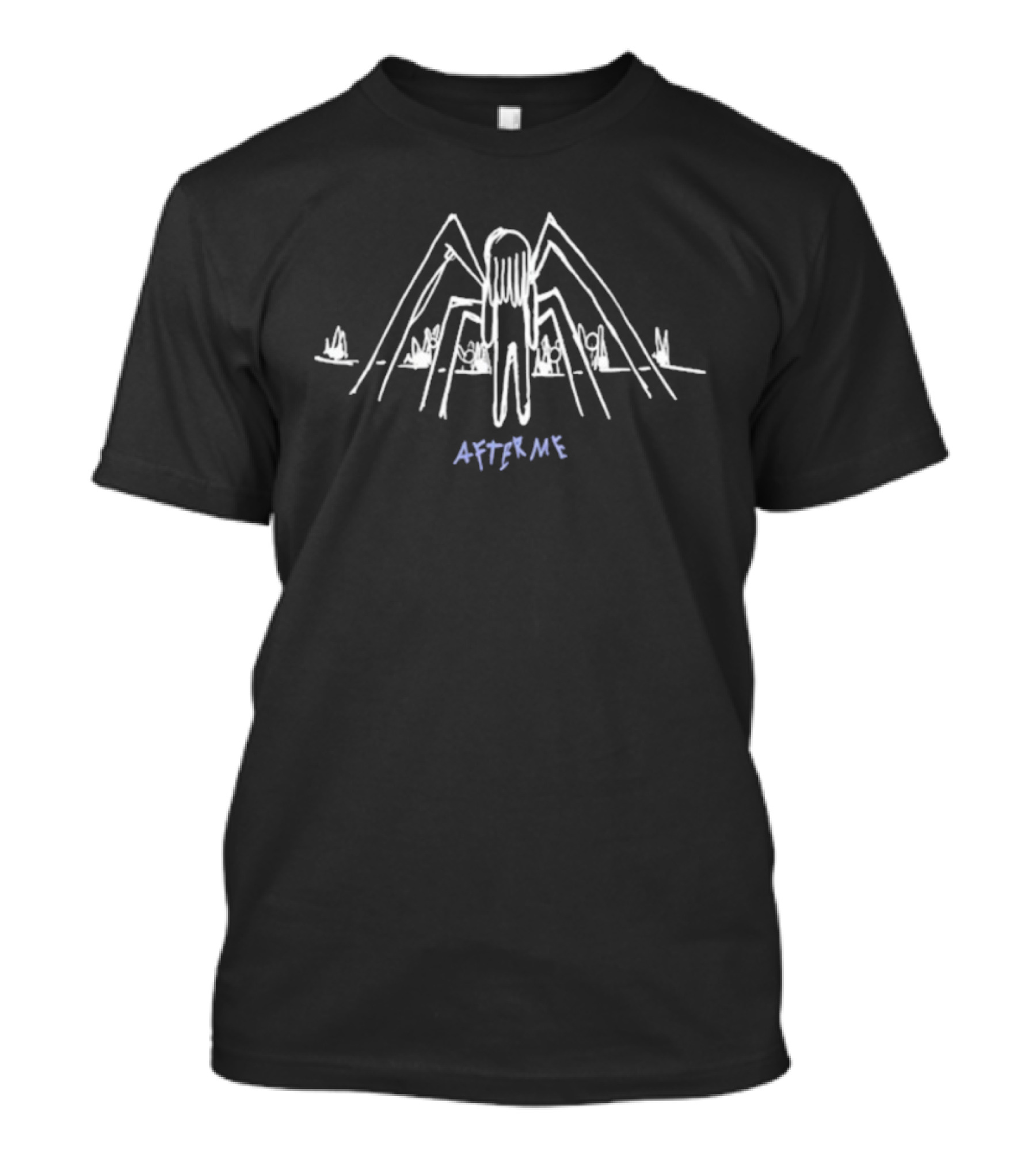 Sofaygo After Me Spider Figure Urban Skyline T-Shirt