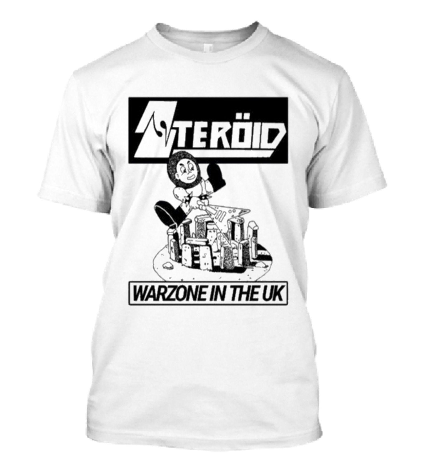 Steroid Warzone UK Bodybuilder Lifting Weights Contest T-Shirt
