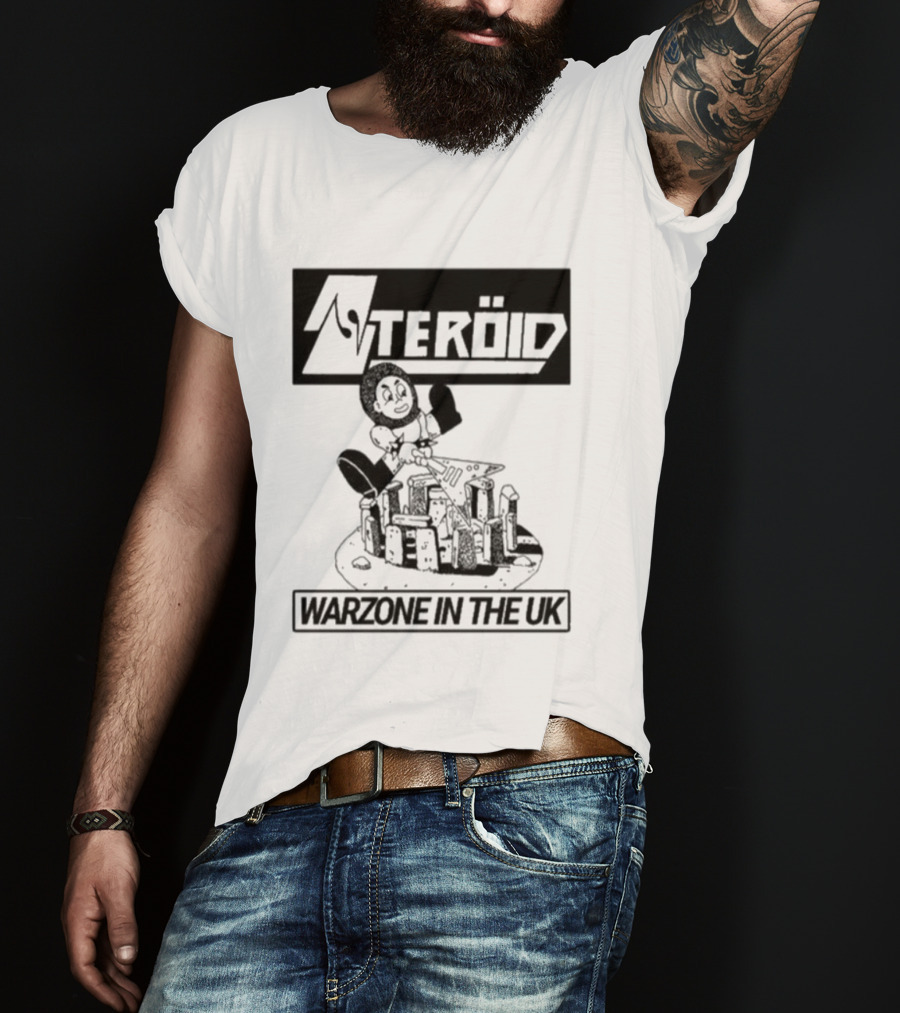 Steroid Warzone UK Bodybuilder Lifting Weights Contest T-Shirt