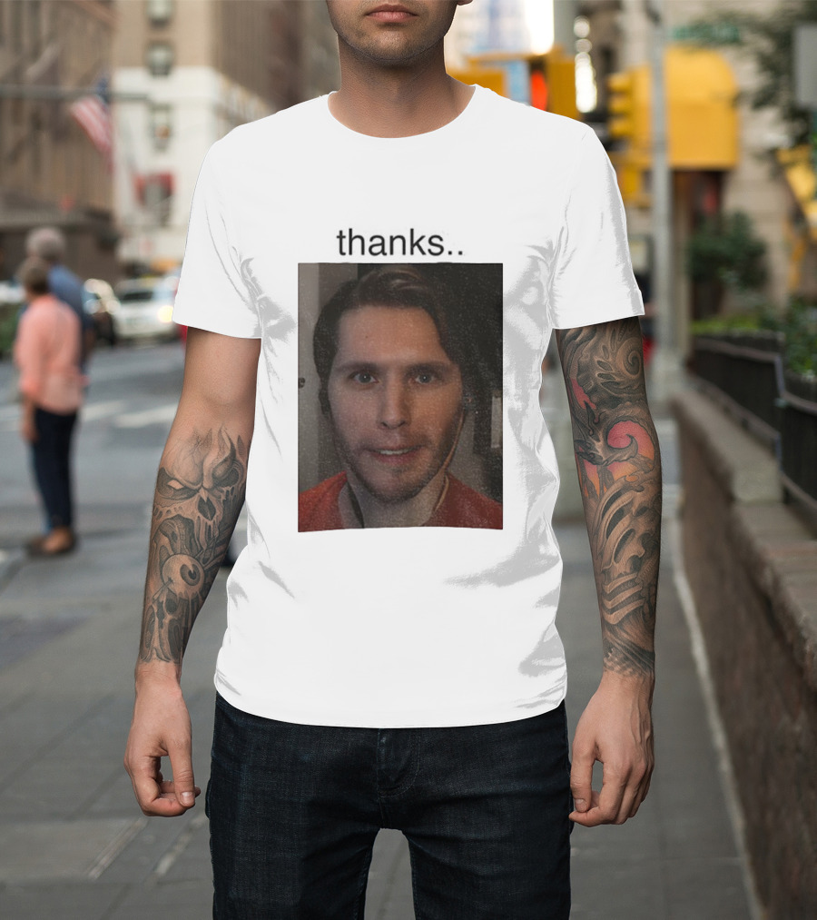 Jerma985 Funny Streamer Thanks Meme Face T-Shirt