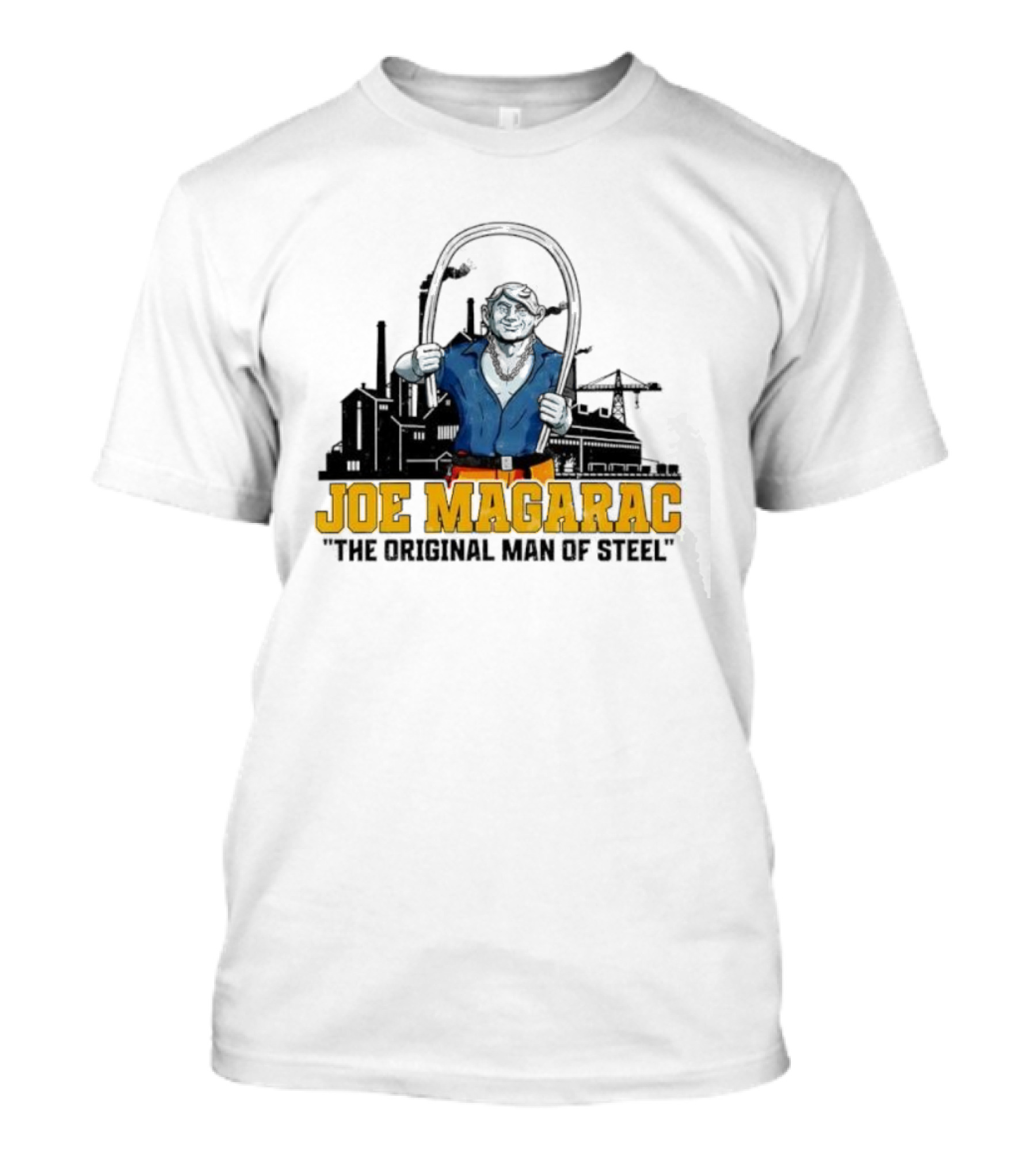 Joe Magarac The Original Man Of Steel Iconic American Folk Legend T-Shirt