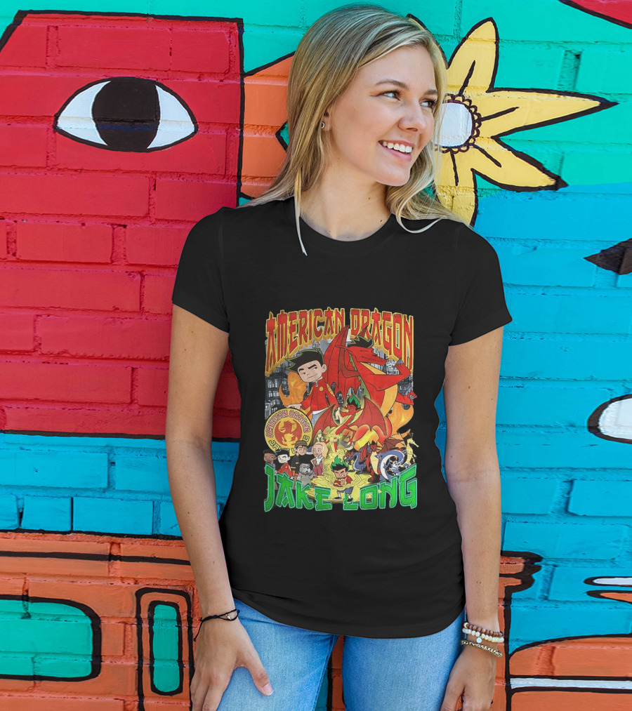 American Dragon Jake Long Disney Characters Cartoon Series Fan Favorite T-Shirt
