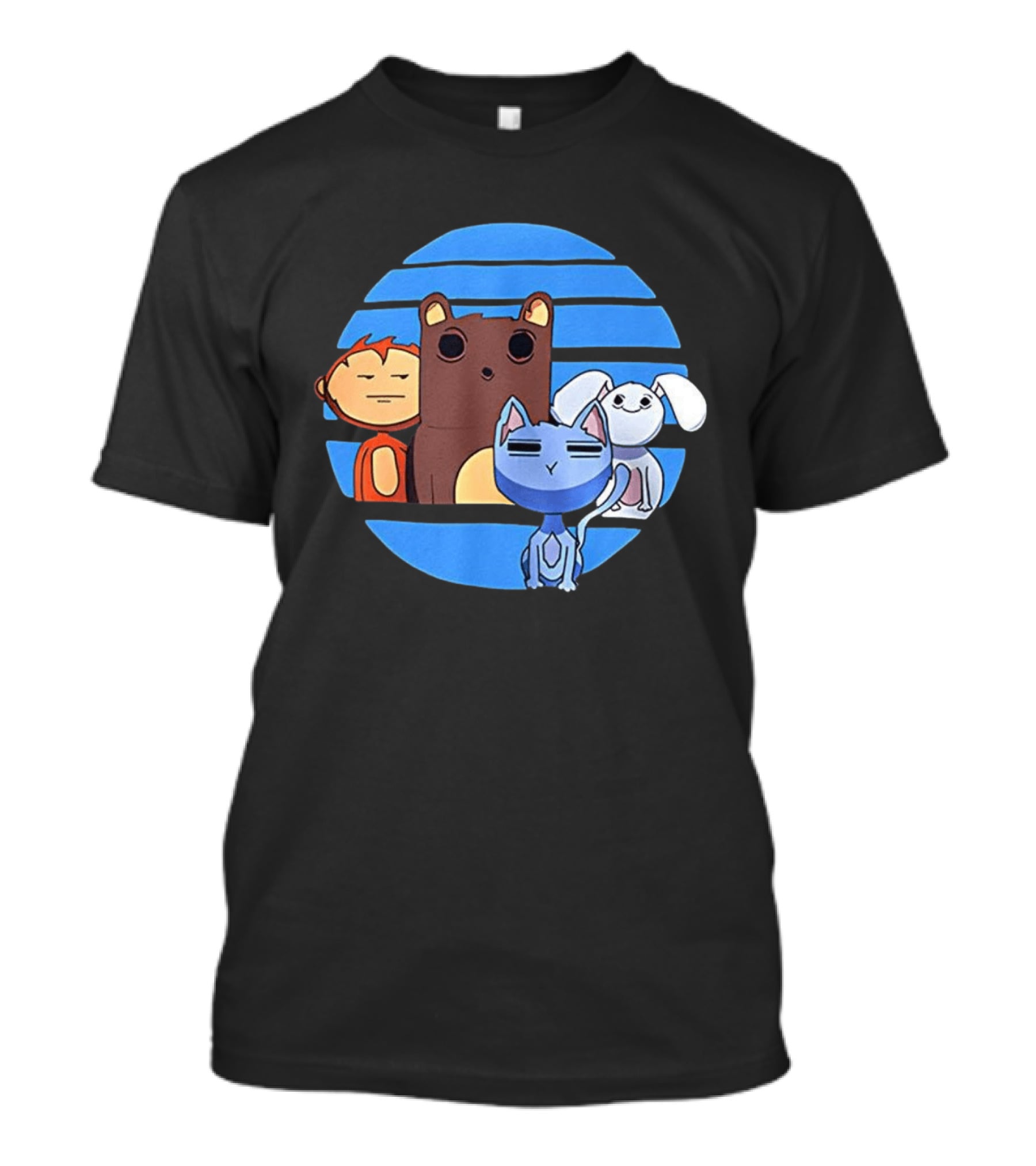 Final Destination Bloodlines Cartoon Animals Bobby Campbell Owen Joyner T-Shirt